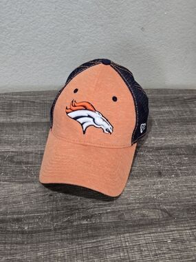Denver Broncos New Era Women's Hat Orange Blue NFL